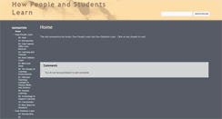 Desktop Screenshot of howpeoplelearn.leobaeck.net