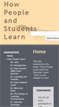 Mobile Screenshot of howpeoplelearn.leobaeck.net