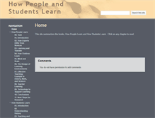 Tablet Screenshot of howpeoplelearn.leobaeck.net